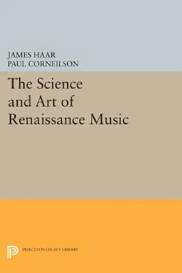 Cover of The Science and Art of Renaissance Music