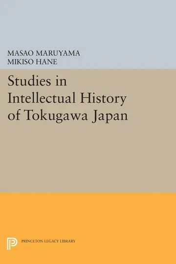 Cover of Studies in Intellectual History of Tokugawa Japan