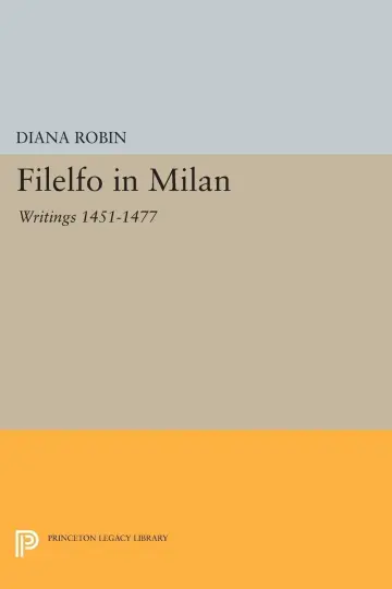 Cover of Filelfo in Milan