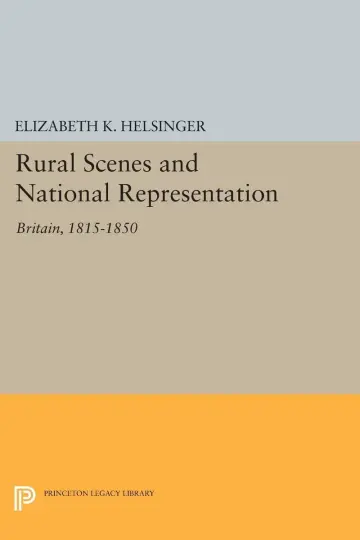Cover of Rural Scenes and National Representation