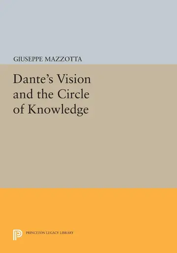 Cover of Dante's Vision and the Circle of Knowledge