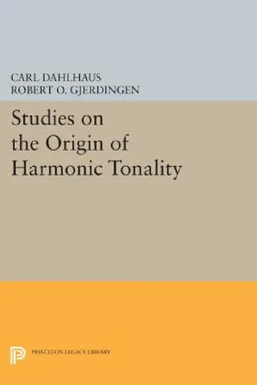 Cover of Studies on the Origin of Harmonic Tonality