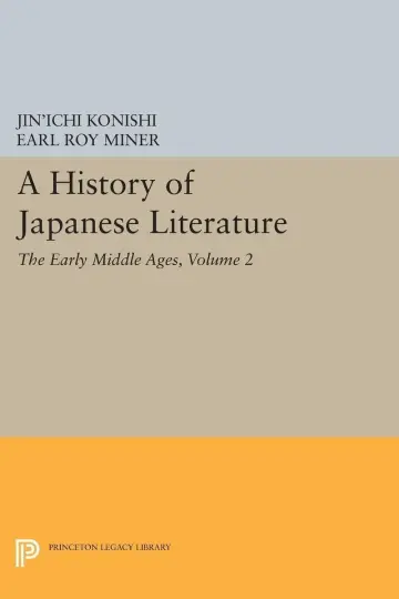 Cover of A History of Japanese Literature, Volume 2