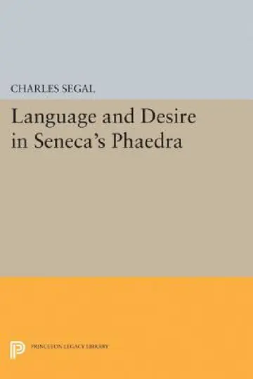 Cover of Language and Desire in Seneca's Phaedra