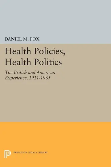 Cover of Health Policies, Health Politics