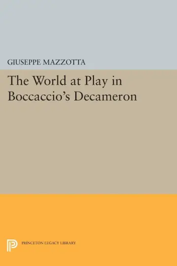 Cover of The World at Play in Boccaccio's Decameron