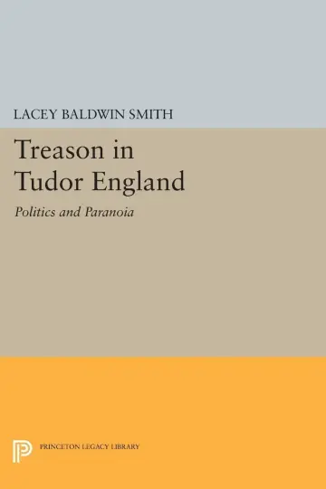 Cover of Treason in Tudor England