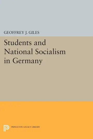 Cover of Students and National Socialism in Germany