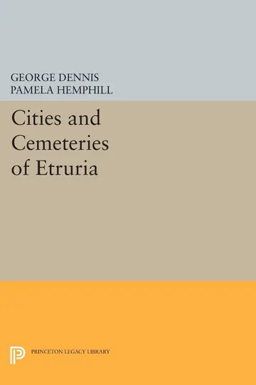 Cover of Cities and Cemeteries of Etruria