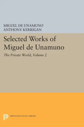 Cover of Selected Works of Miguel de Unamuno, Volume 2