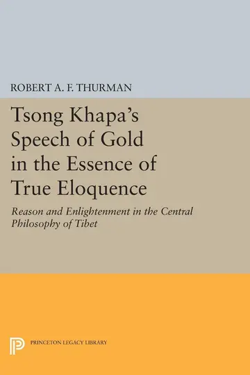 Cover of Tsong Khapa's Speech of Gold in the Essence of True Eloquence