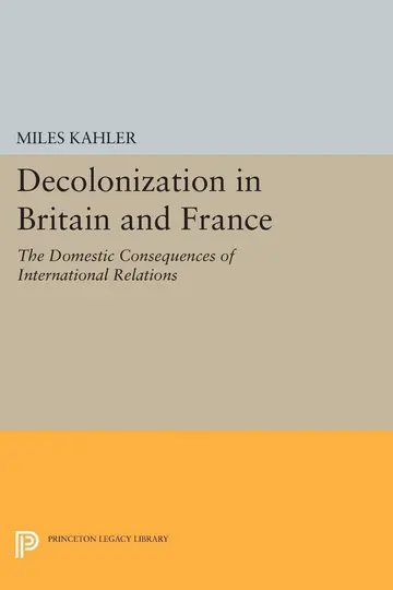 Cover of Decolonization in Britain and France
