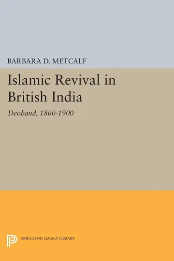 Cover of Islamic Revival in British India