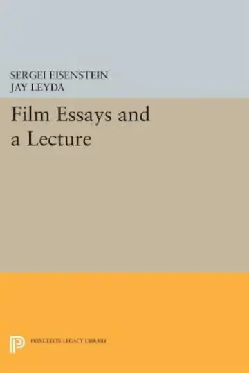 Cover of Film Essays and a Lecture