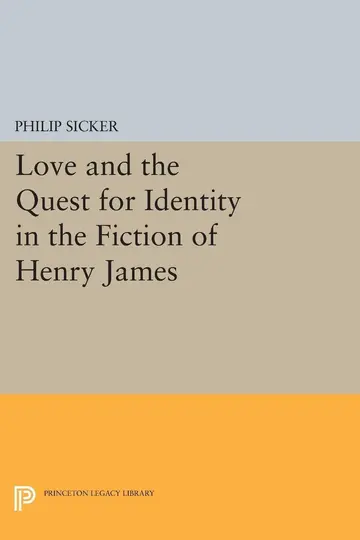 Cover of Love and the Quest for Identity in the Fiction of Henry James