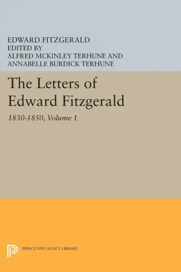 Cover of The Letters of Edward Fitzgerald