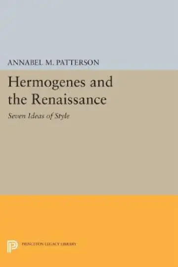 Cover of Hermogenes and the Renaissance