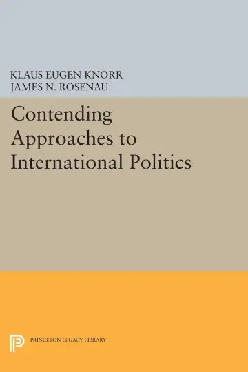 Cover of Contending Approaches to International Politics