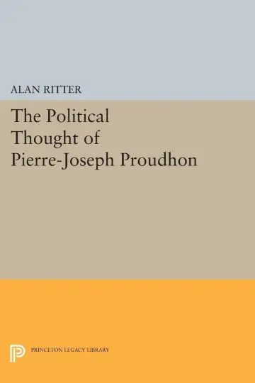 Cover of Political Thought of Pierre-Joseph Proudhon