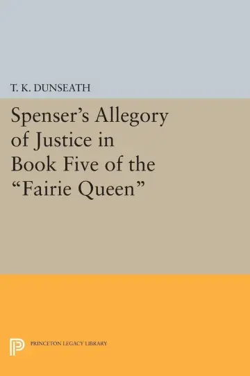 Cover of Spenser's Allegory of Justice in Book Five of the Fairie Queen