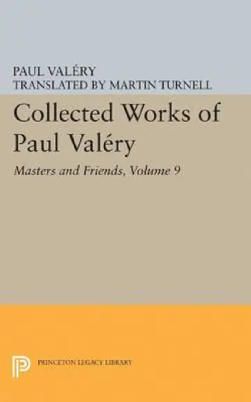 Cover of Collected Works of Paul Valery, Volume 9