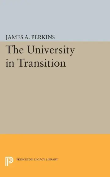 Cover of The University in Transition
