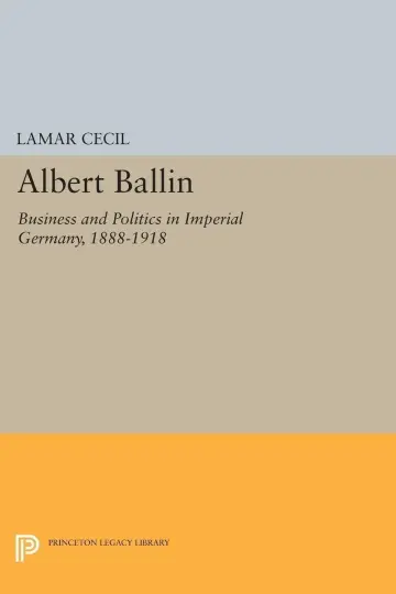 Cover of Albert Ballin