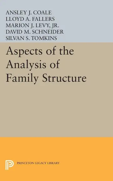 Cover of Aspects of the Analysis of Family Structure
