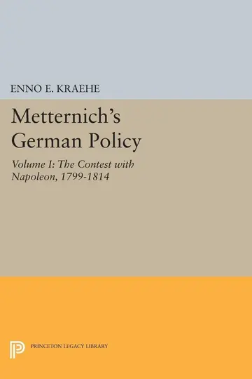 Cover of Metternich's German Policy
