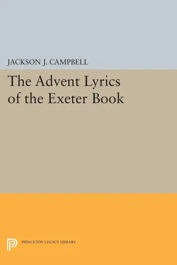 Cover of Advent Lyrics of the Exeter Book