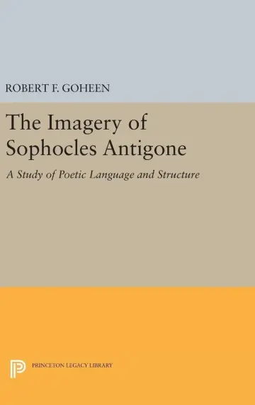 Cover of Imagery of Sophocles Antigone