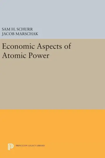 Cover of Economic Aspects of Atomic Power