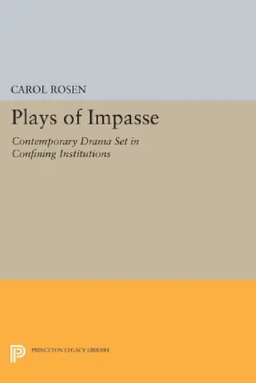 Cover of Plays of Impasse