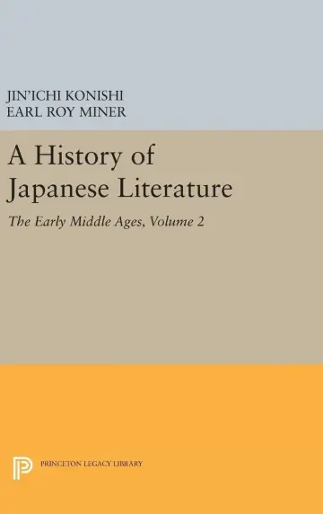 Cover of A History of Japanese Literature