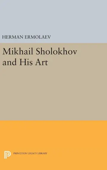 Cover of Mikhail Sholokhov and His Art