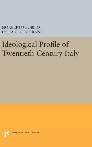 Cover of Ideological Profile of Twentieth-Century Italy