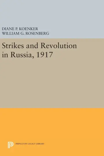 Cover of Strikes and Revolution in Russia, 1917