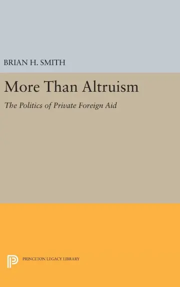 Cover of More Than Altruism