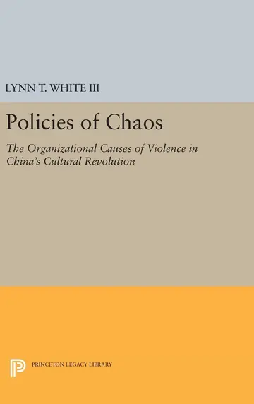 Cover of Policies of Chaos