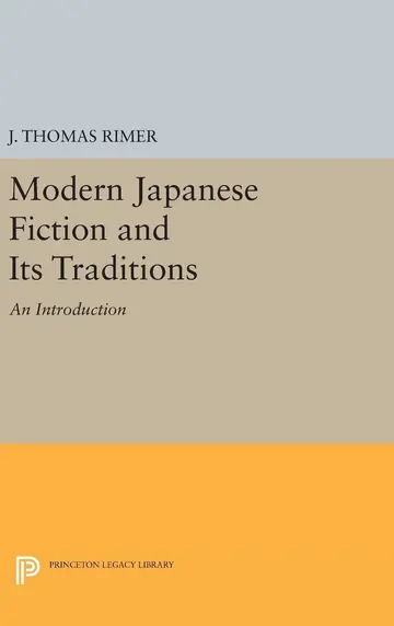 Cover of Modern Japanese Fiction and Its Traditions