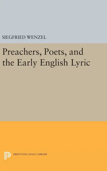 Cover of Preachers, Poets, and the Early English Lyric