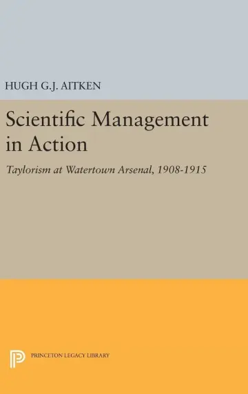Cover of Scientific Management in Action