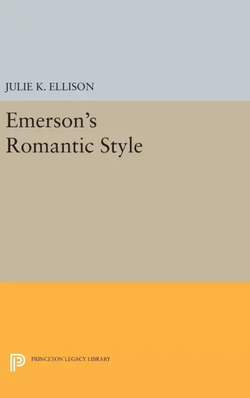 Cover of Emerson's Romantic Style