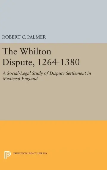 Cover of The Whilton Dispute, 1264-1380