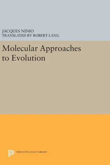 Cover of Molecular Approaches to Evolution