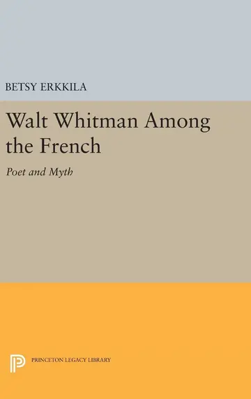 Cover of Walt Whitman Among the French