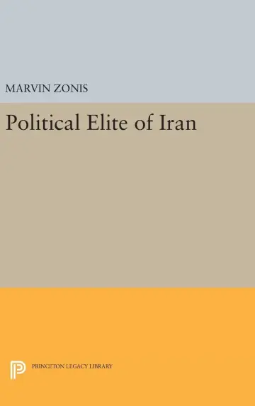 Cover of Political Elite of Iran