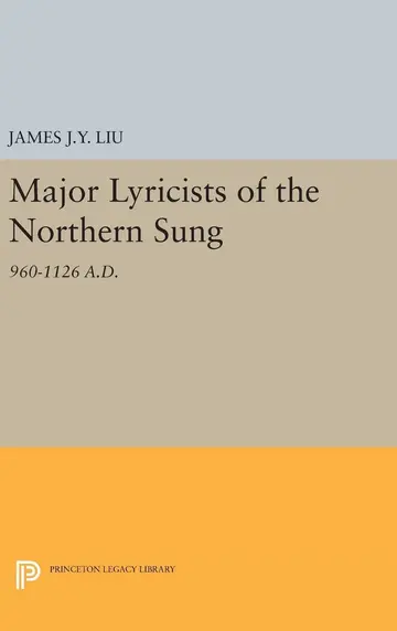 Cover of Major Lyricists of the Northern Sung