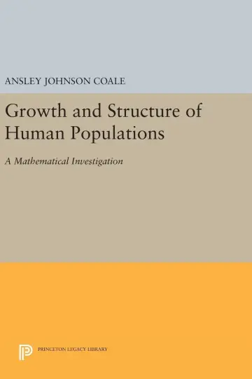 Cover of Growth and Structure of Human Populations