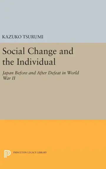 Cover of Social Change and the Individual